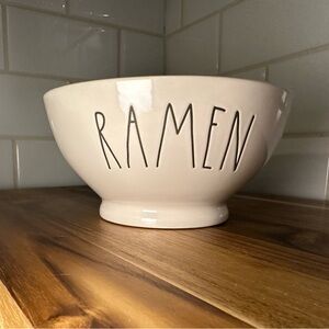 Rae Dunn 6” Ceramic Bowl – “RAMEN” – Artisan Collection